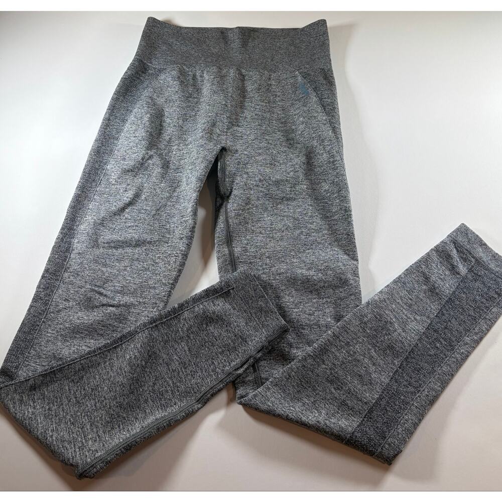 Gymshark Women’s Charcoal Seamless High Waisted Leggings Size Small